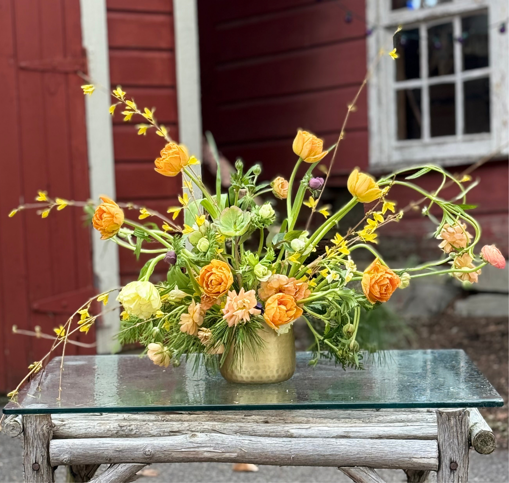 Spring Luxury Centerpiece Arrangement