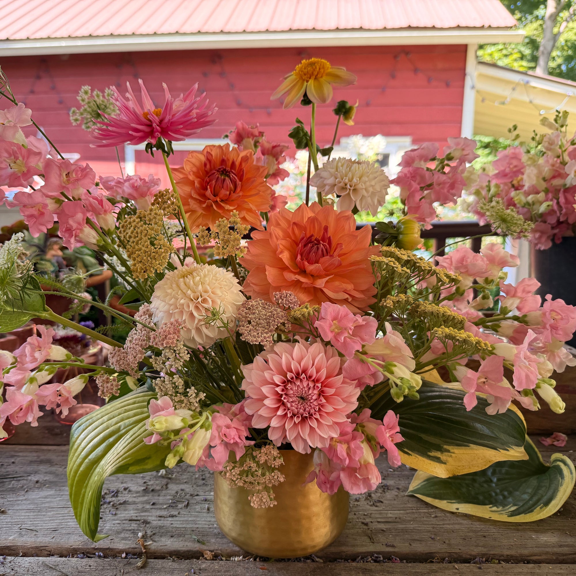 Seasonal Luxury Centerpiece Arrangement
