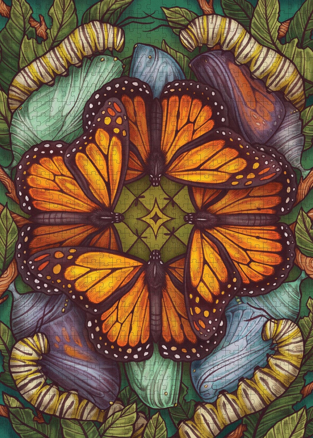 Monarch Butterfly Jigsaw Puzzle