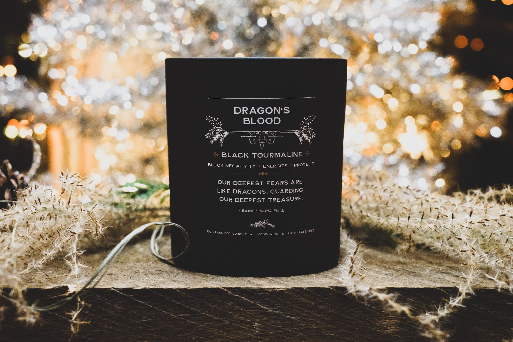 Wild Spirit Collection - Dragon&#39;s Blood with Black Tourmaline