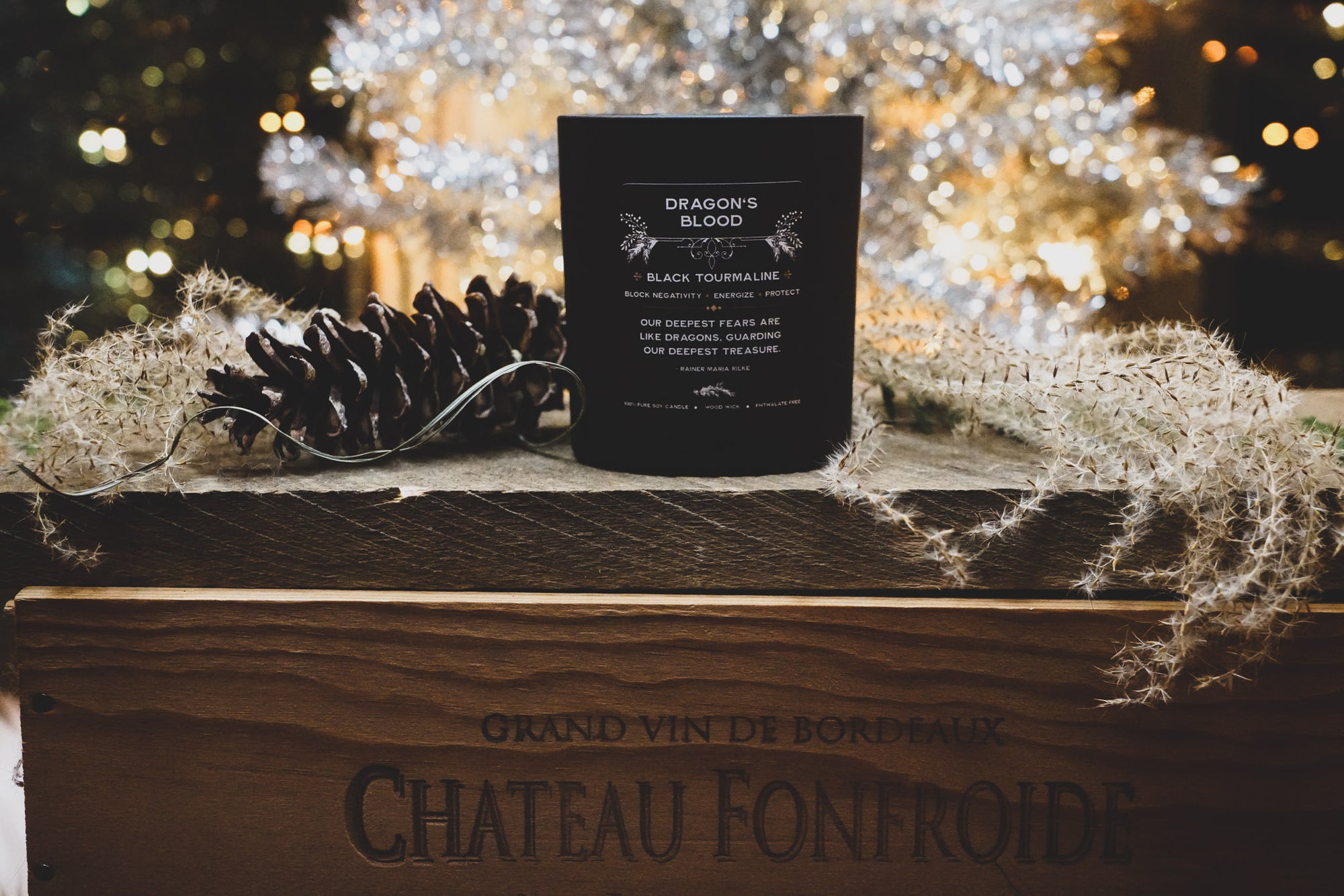 Wild Spirit Collection - Dragon&#39;s Blood with Black Tourmaline