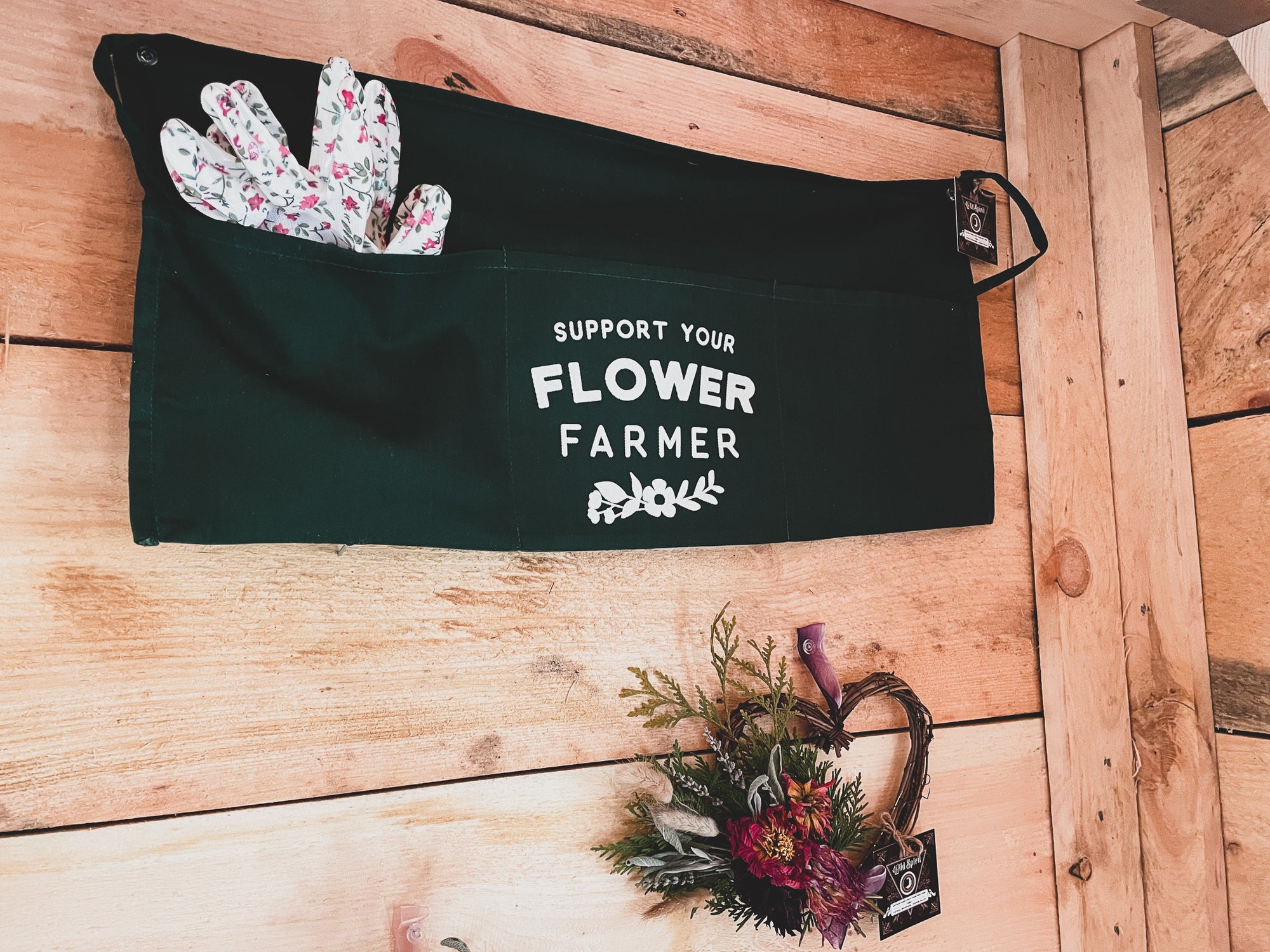 Flower Farmer Waist Apron
