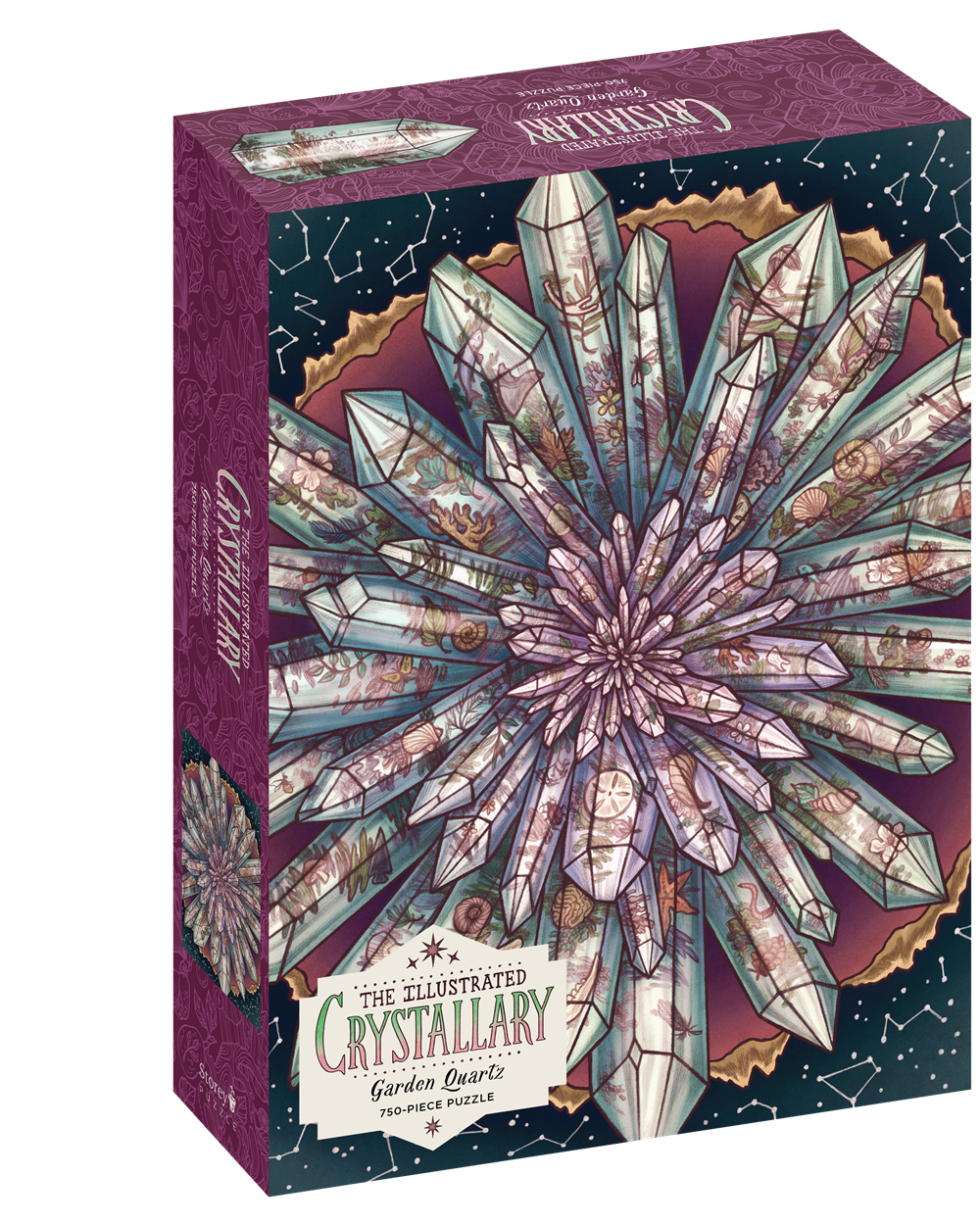 The Illustrated Crystallary - Garden Quartz Puzzle