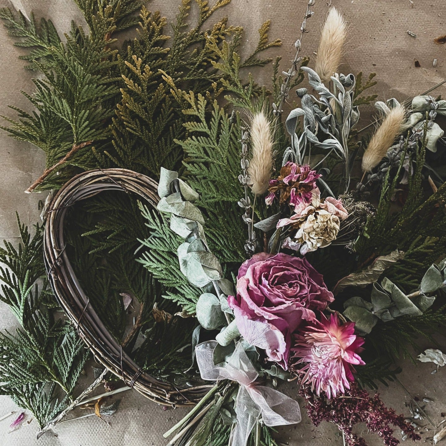 Love in a Bunch Wreath