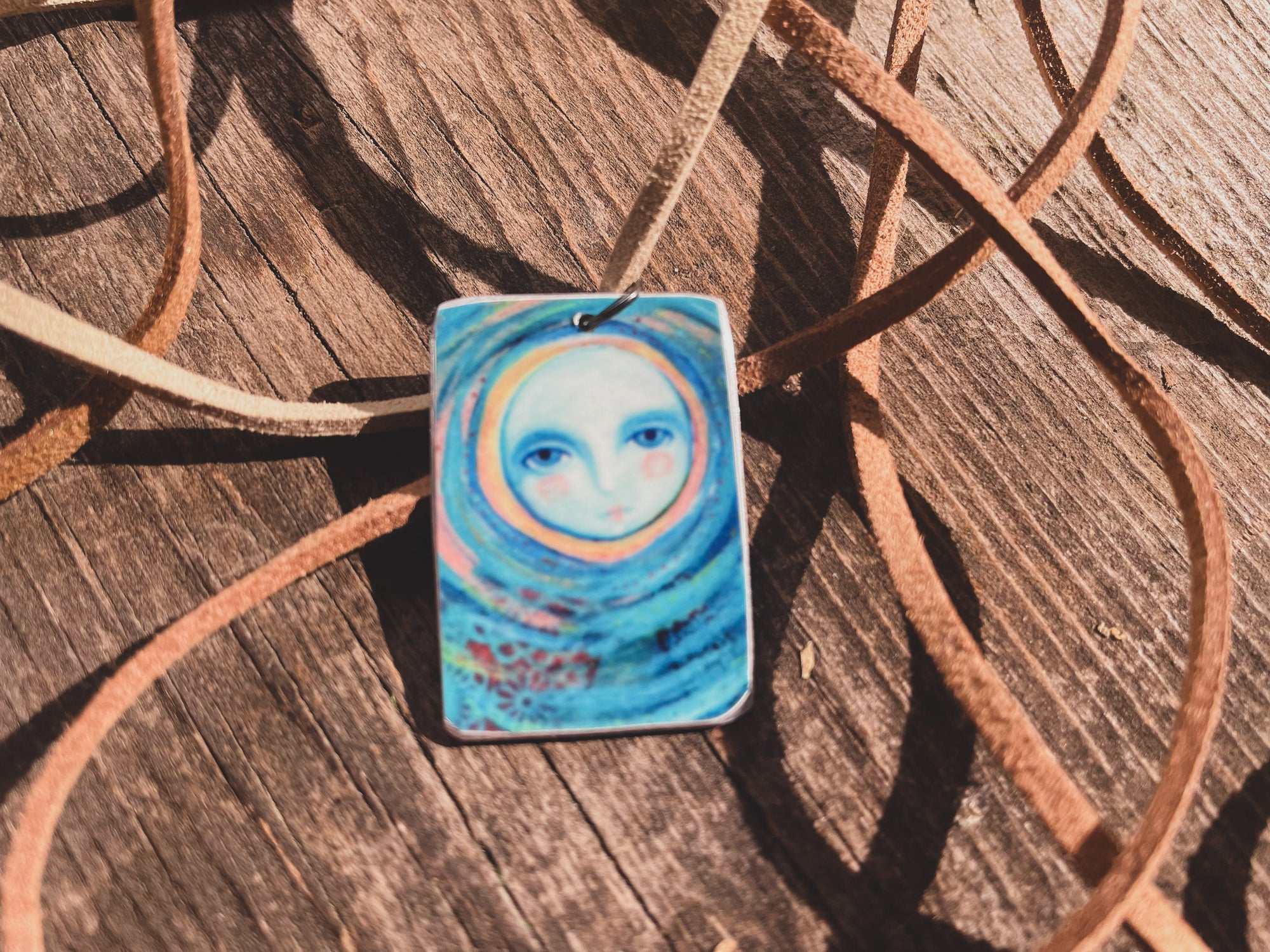 Lovely Luna Pendant by gaea