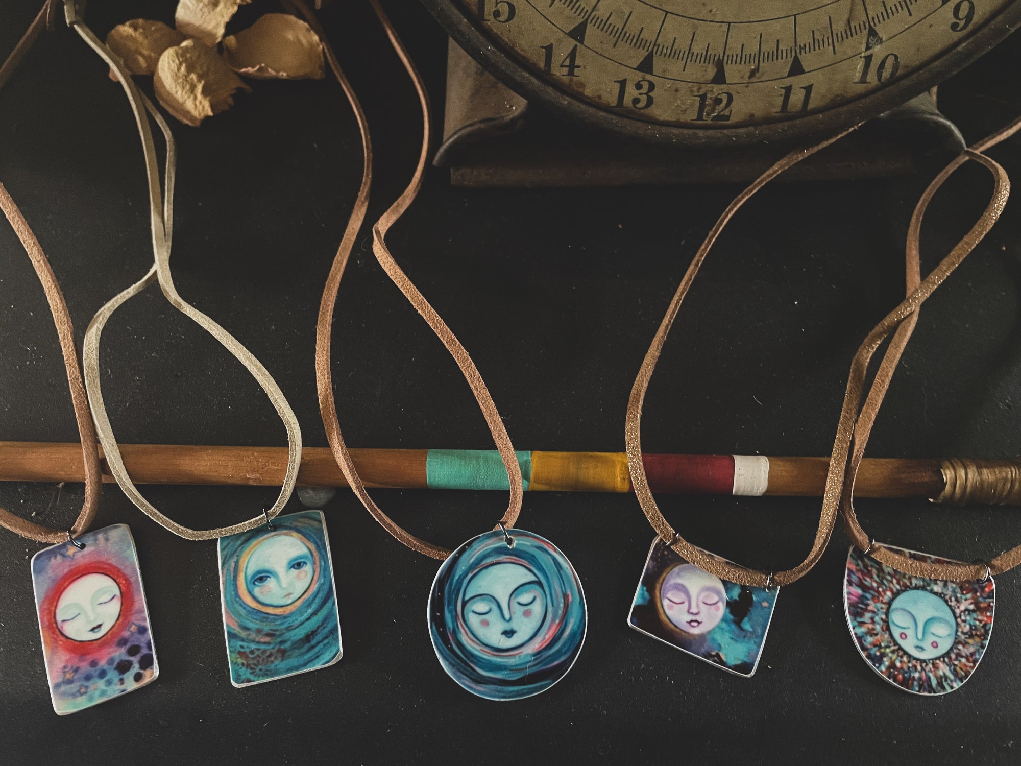 Lovely Luna Pendant by gaea