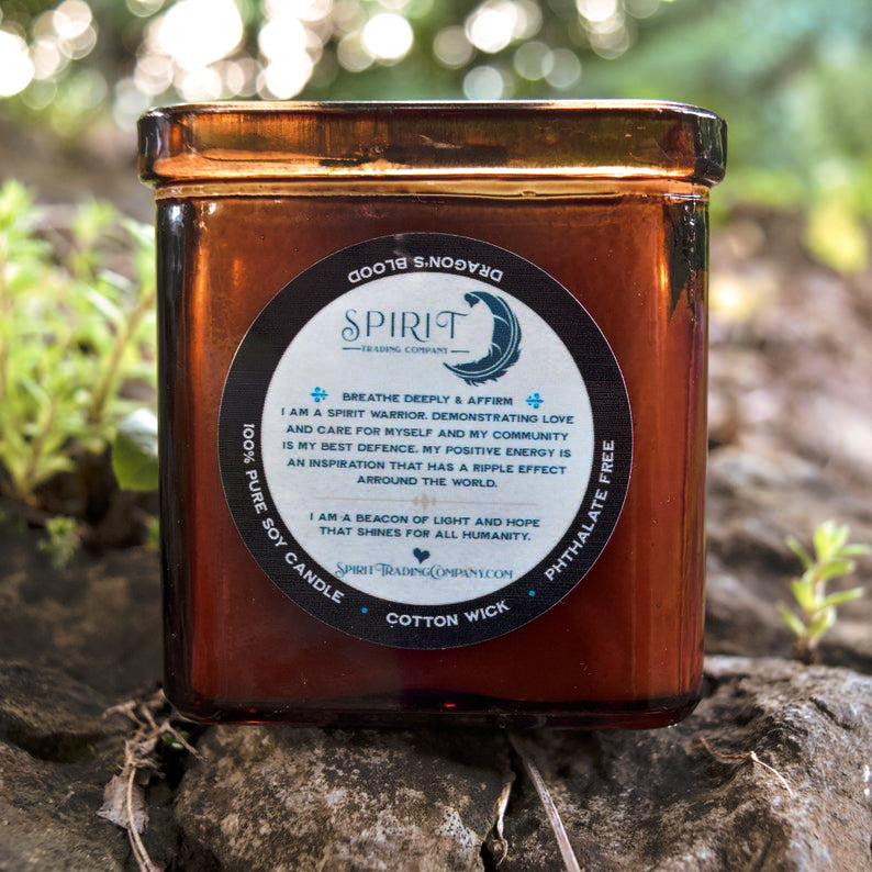 Spirit Warrior Candle