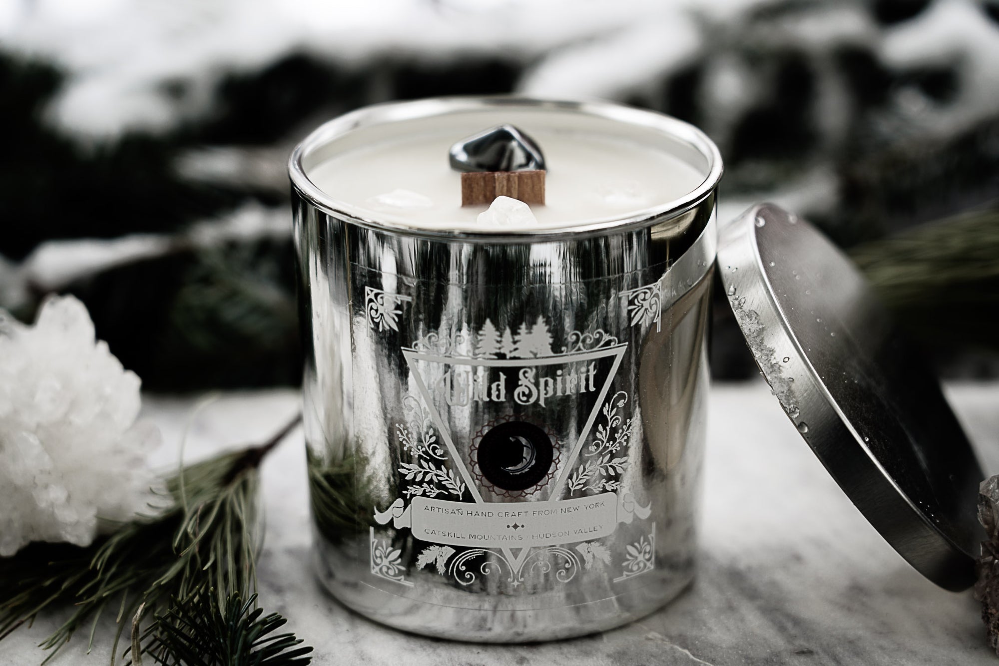 Wild Spirit Collection - Pine Forest - Silver