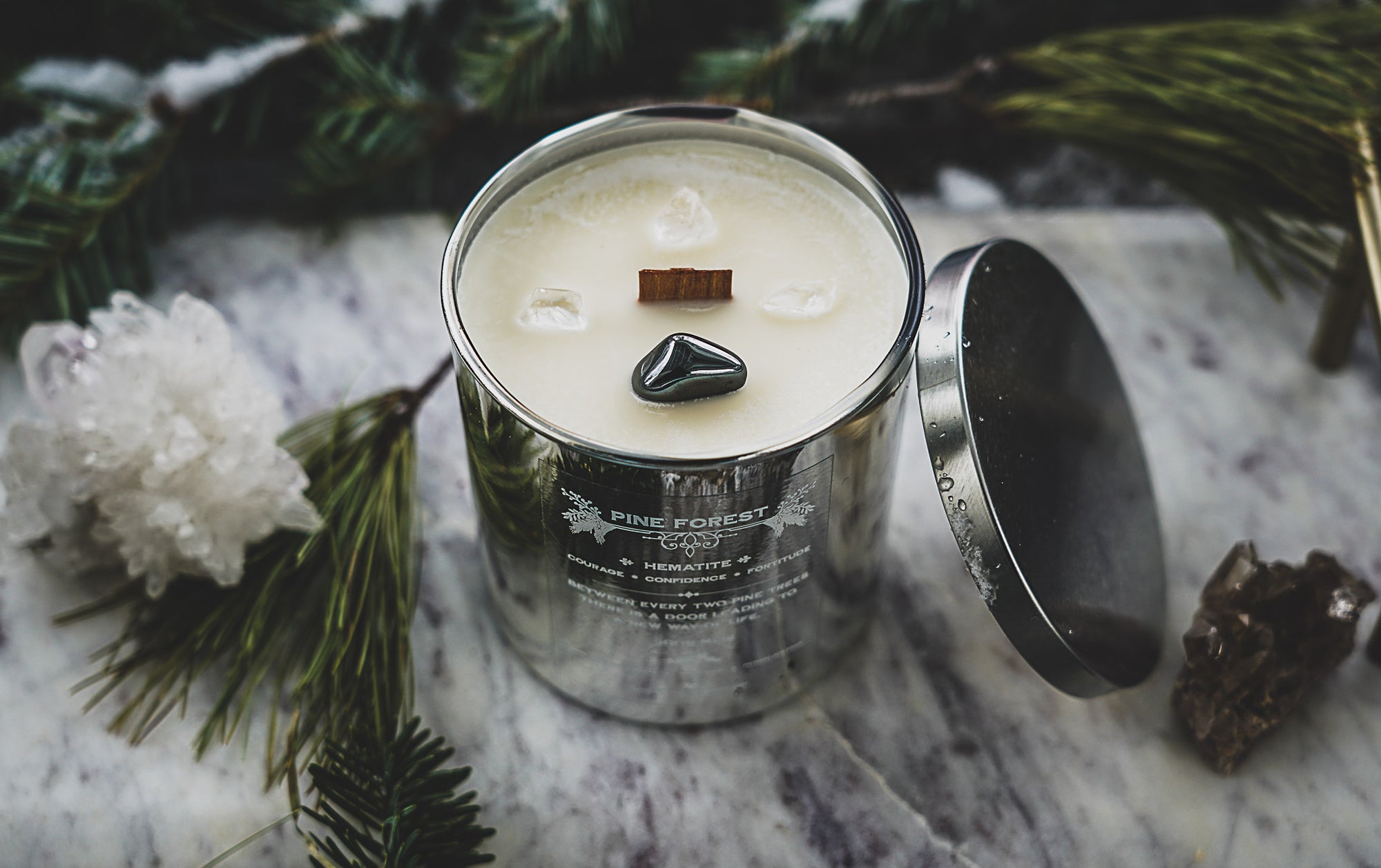 Wild Spirit Collection - Pine Forest - Silver